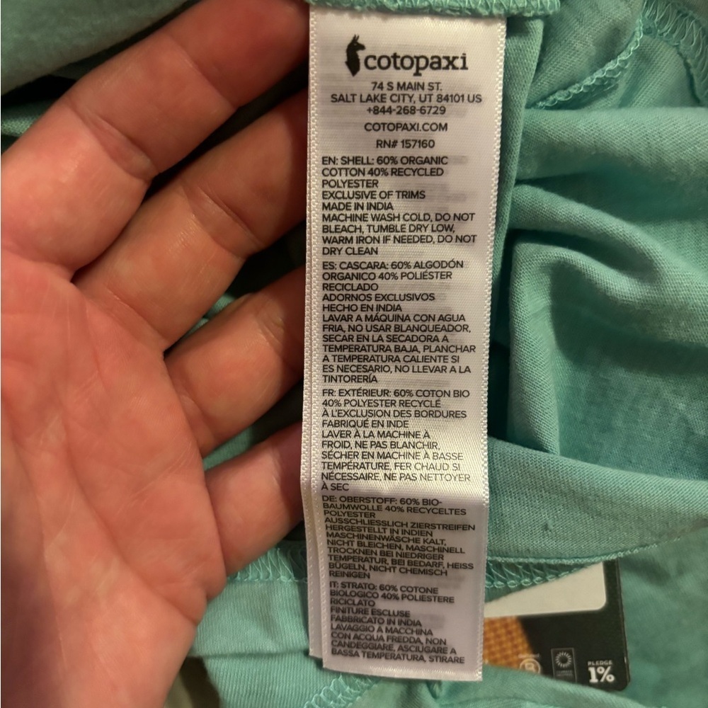 NWT cotopaxi kids Talking Llama T-Shirt size XL - Picture 4 of 9